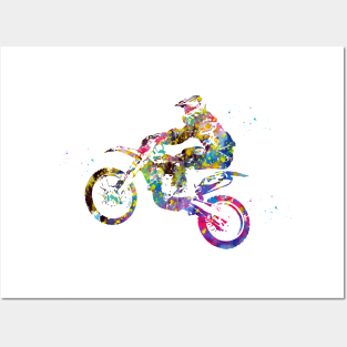 Motocross Dirt Bike Posters and Art